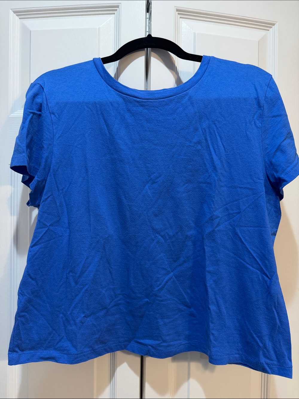 Universal Thread Blue Women's Scoop Neck Short Sleeve Tee Sz L